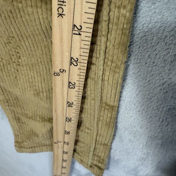 NWT Levi’s Women 711 Skinny Corduroy Pants 29x30 (*29x28) Mustard Mid Rise Slim - Picture 9 of 10